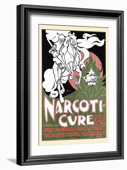 Narcoti-Cure-Will Bradley-Framed Art Print