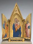 Madonna and Child with Saint Peter and Saint John the Evangelist, C.1360-Nardo Di Cione-Framed Giclee Print