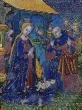 Plaque Depicting the Adoration of the Child, Limoges (Enamel)-Nardon Penicaud-Giclee Print