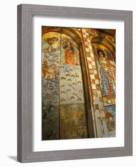 Narga Selassi Church, Isle of Dek, Lake Tana, Gondar Region, Ethiopia, Africa-Bruno Barbier-Framed Photographic Print