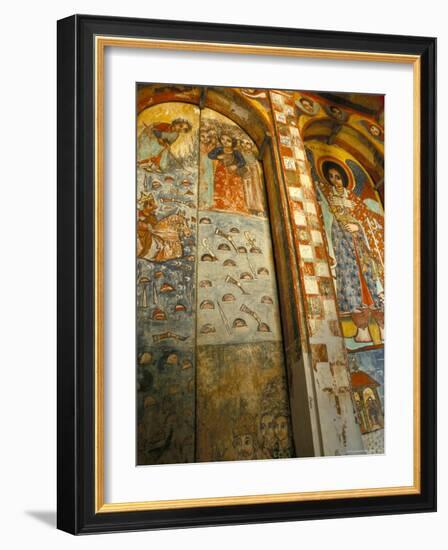 Narga Selassi Church, Isle of Dek, Lake Tana, Gondar Region, Ethiopia, Africa-Bruno Barbier-Framed Photographic Print