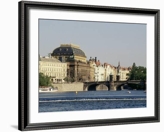 Narodni Divadlo (National Theatre), Prague, Czech Republic-Sergio Pitamitz-Framed Photographic Print