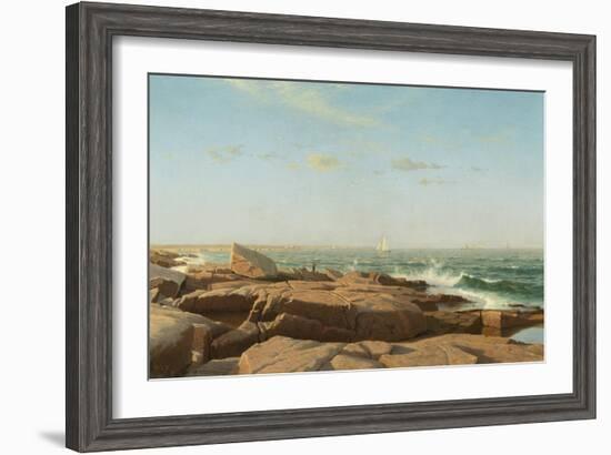 Narragansett Bay, 1864-William Stanley Haseltine-Framed Art Print