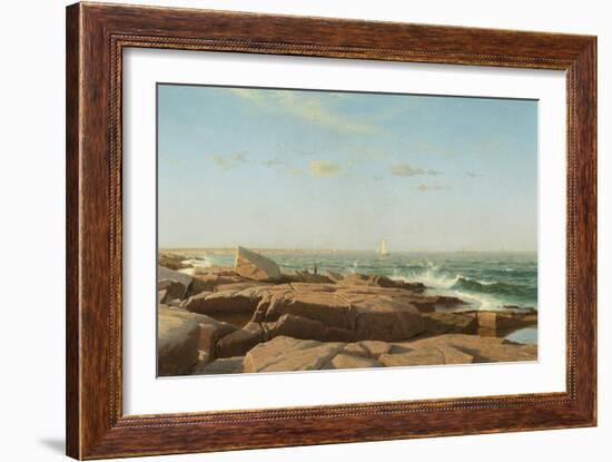 Narragansett Bay, 1864-William Stanley Haseltine-Framed Art Print