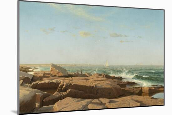 Narragansett Bay, 1864-William Stanley Haseltine-Mounted Art Print