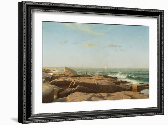 Narragansett Bay, 1864-William Stanley Haseltine-Framed Art Print