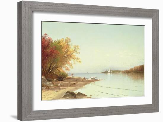 Narragansett Bay, Autumn, Rhode Island-Alfred Thompson Bricher-Framed Giclee Print