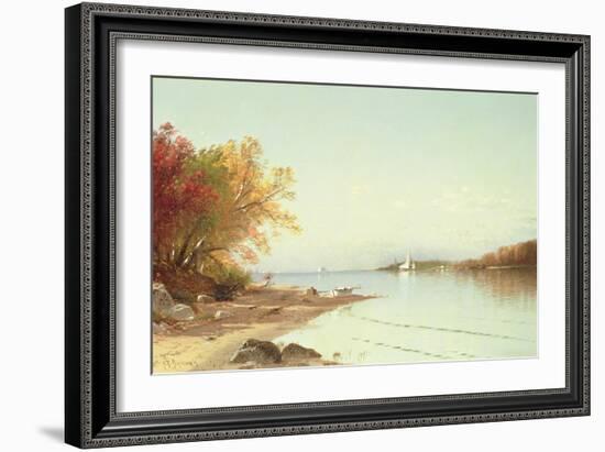 Narragansett Bay, Autumn, Rhode Island-Alfred Thompson Bricher-Framed Giclee Print
