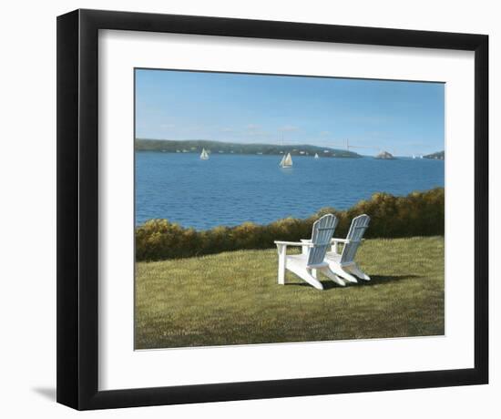 Narragansett Bay-Daniel Pollera-Framed Art Print