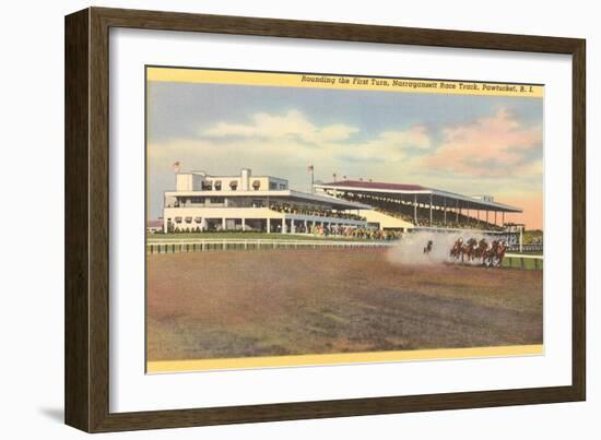 Narragansett Race Track, Pawtucket, Providence, Rhode Island-null-Framed Premium Giclee Print