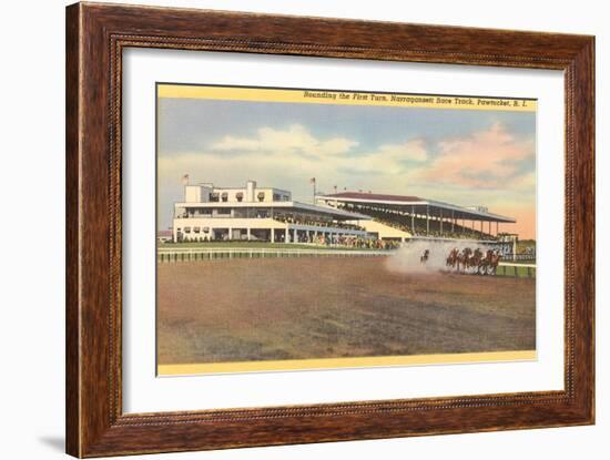 Narragansett Race Track, Pawtucket, Providence, Rhode Island-null-Framed Premium Giclee Print