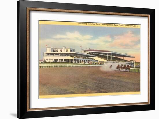 Narragansett Race Track, Pawtucket, Providence, Rhode Island-null-Framed Art Print