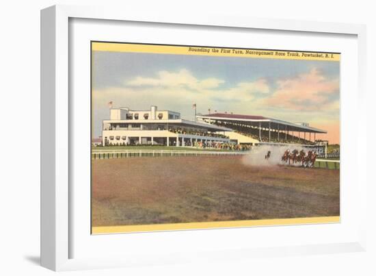 Narragansett Race Track, Pawtucket, Providence, Rhode Island-null-Framed Art Print