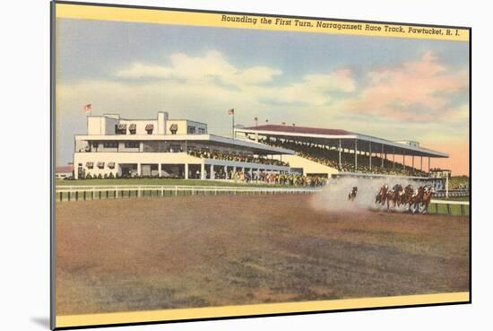 Narragansett Race Track, Pawtucket, Providence, Rhode Island-null-Mounted Art Print