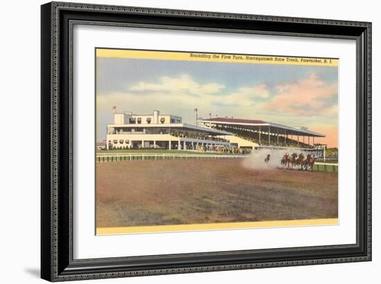 Narragansett Race Track, Pawtucket, Providence, Rhode Island-null-Framed Art Print