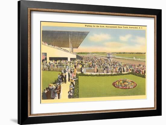 Narragansett Race Track, Pawtucket, Rhode Island-null-Framed Art Print