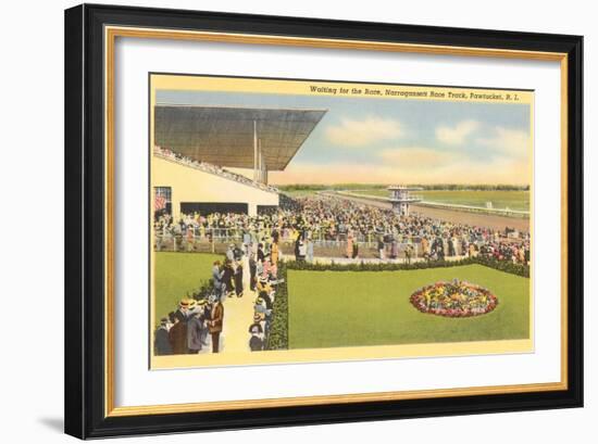 Narragansett Race Track, Pawtucket, Rhode Island-null-Framed Art Print