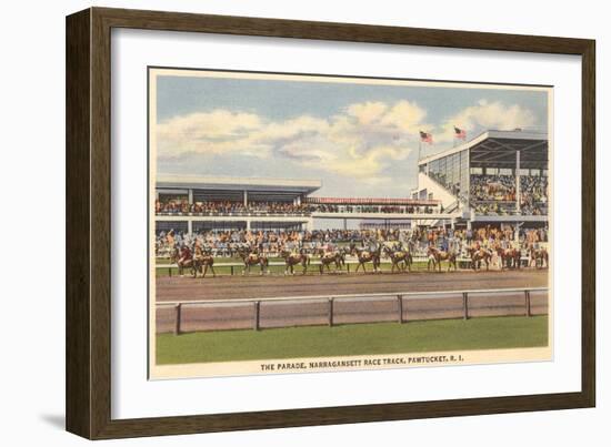 Narragansett Race Track, Pawtucket, Rhode Island-null-Framed Premium Giclee Print