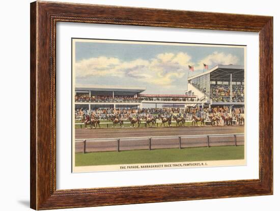 Narragansett Race Track, Pawtucket, Rhode Island-null-Framed Premium Giclee Print