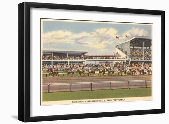 Narragansett Race Track, Pawtucket, Rhode Island-null-Framed Premium Giclee Print