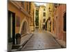 Narrow Back Street, St. Tropez, Var, Provence, Cote D'Azur, France, Europe-Peter Richardson-Mounted Photographic Print