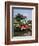 Narrow Boat and Lock, Aylesbury Arm of the Grand Union Canal, Buckinghamshire, England-Philip Craven-Framed Photographic Print