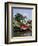 Narrow Boat and Lock, Aylesbury Arm of the Grand Union Canal, Buckinghamshire, England-Philip Craven-Framed Photographic Print