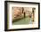 Narrow Canal and Gondola. Venice. Italy-Tom Norring-Framed Photographic Print