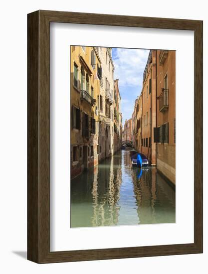 Narrow Canal. Venice. Italy-Tom Norring-Framed Photographic Print