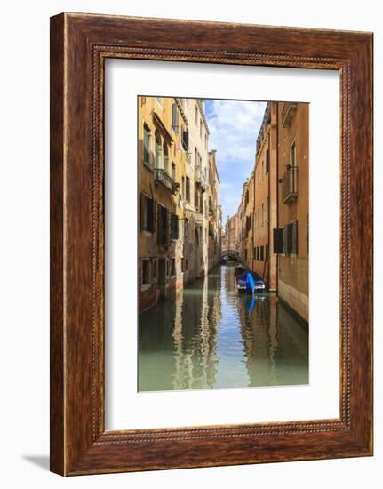 Narrow Canal. Venice. Italy-Tom Norring-Framed Photographic Print