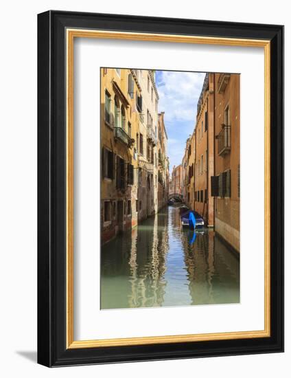 Narrow Canal. Venice. Italy-Tom Norring-Framed Photographic Print