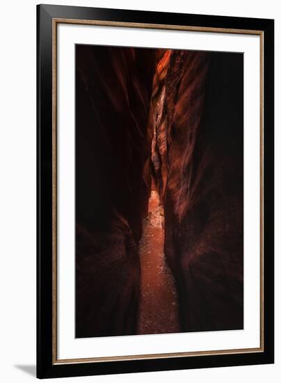 Narrow Pass Buckskin Gulch Slot Canyon Utah Southwest-Vincent James-Framed Photographic Print