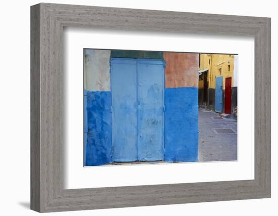 Narrow Street in the Medina (Old City), Tangier (Tanger), Morocco, North Africa, Africa-Bruno Morandi-Framed Photographic Print