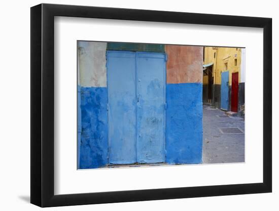 Narrow Street in the Medina (Old City), Tangier (Tanger), Morocco, North Africa, Africa-Bruno Morandi-Framed Photographic Print