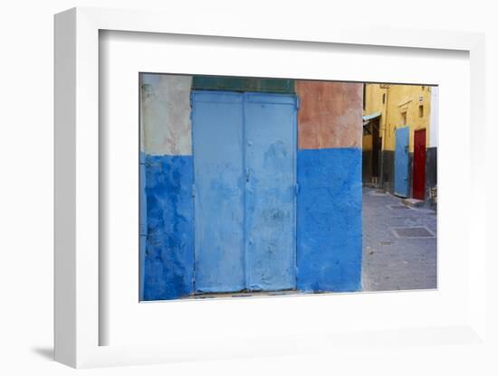 Narrow Street in the Medina (Old City), Tangier (Tanger), Morocco, North Africa, Africa-Bruno Morandi-Framed Photographic Print