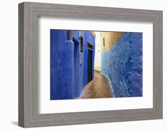 Narrow Street in the Medina (Old City), Tangier (Tanger), Morocco, North Africa, Africa-Bruno Morandi-Framed Photographic Print