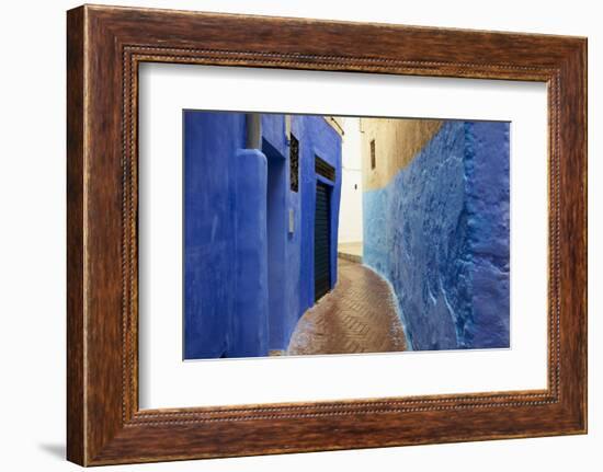 Narrow Street in the Medina (Old City), Tangier (Tanger), Morocco, North Africa, Africa-Bruno Morandi-Framed Photographic Print