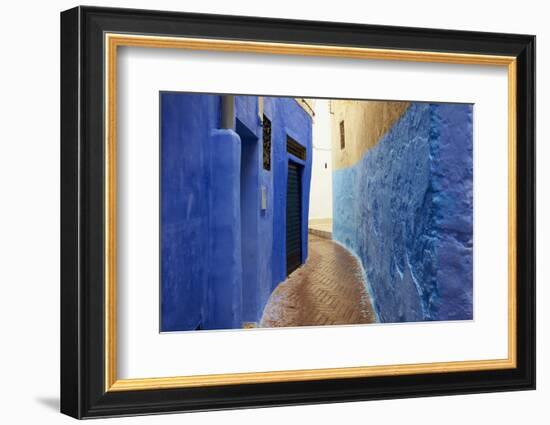 Narrow Street in the Medina (Old City), Tangier (Tanger), Morocco, North Africa, Africa-Bruno Morandi-Framed Photographic Print