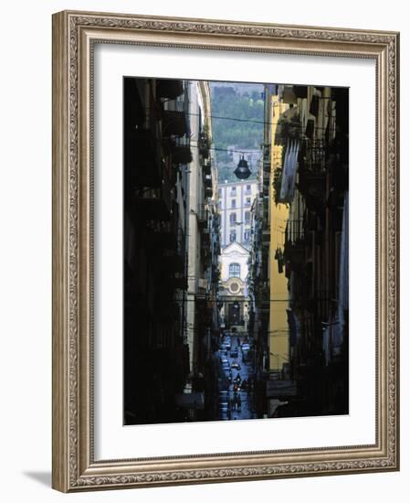 Narrow Streets of Naples, Italy-Demetrio Carrasco-Framed Photographic Print