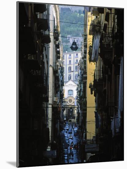 Narrow Streets of Naples, Italy-Demetrio Carrasco-Mounted Photographic Print