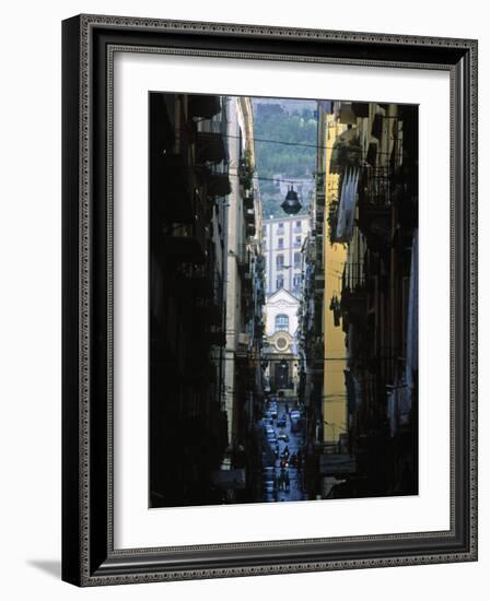 Narrow Streets of Naples, Italy-Demetrio Carrasco-Framed Photographic Print