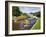 Narrowboats on the Monmouthshire and Brecon Canal at Llangattock, Brecon Beacons National Park, Pow-Adam Burton-Framed Photographic Print