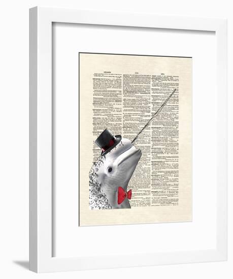 Narwhal Dandy-Matt Dinniman-Framed Art Print