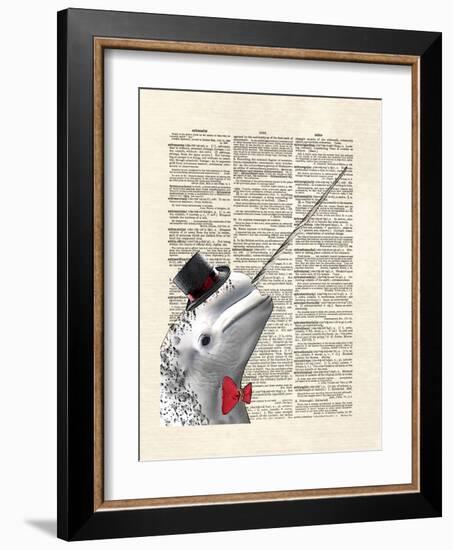 Narwhal Dandy-Matt Dinniman-Framed Art Print