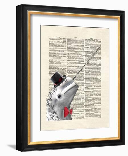 Narwhal Dandy-Matt Dinniman-Framed Art Print