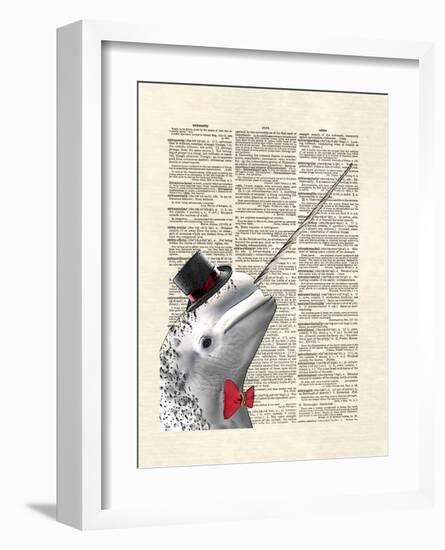 Narwhal Dandy-Matt Dinniman-Framed Art Print