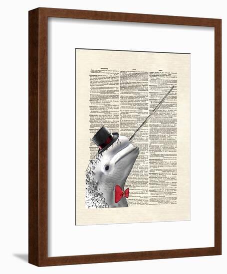 Narwhal Dandy-Matt Dinniman-Framed Art Print