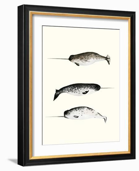 Narwhals-Natasha Marie-Framed Giclee Print