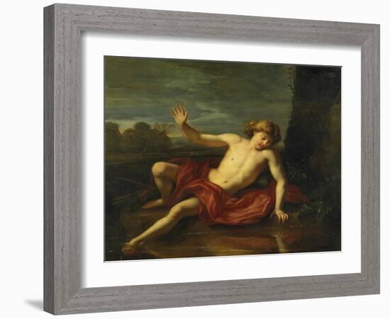 Narziss an Der Quelle-Antoni Schoonjans-Framed Giclee Print