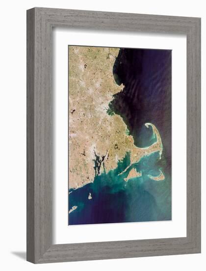 NASA - Cape Cod-null-Framed Art Print